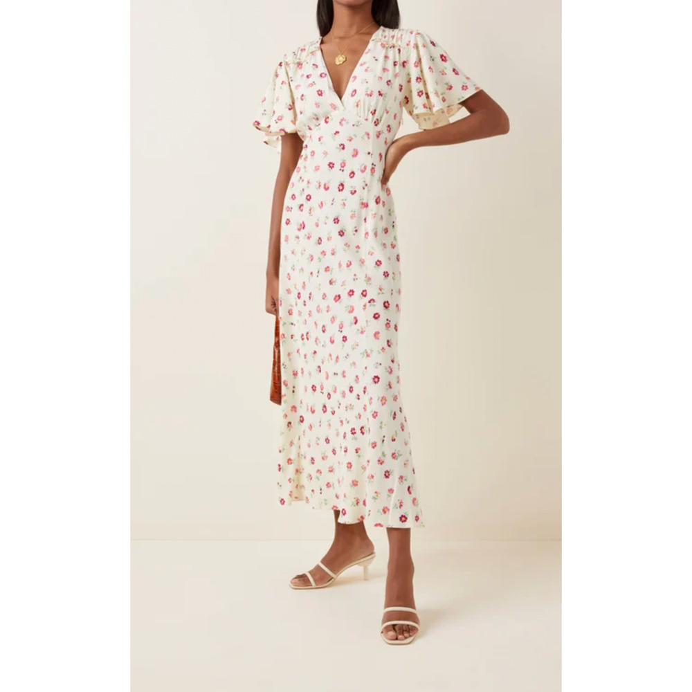 NWOT - Rixo Floral Maxi Dress